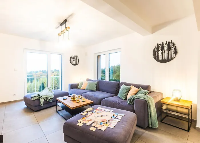 Tatil Evi Luxus-ferienhaus Mit Sauna, Hot Tub Und Grandiosem Panorama Winterberg