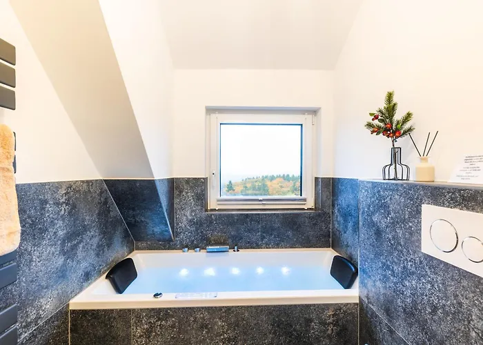 Luxus-ferienhaus Mit Sauna, Hot Tub Und Grandiosem Panorama Tatil Evi Winterberg